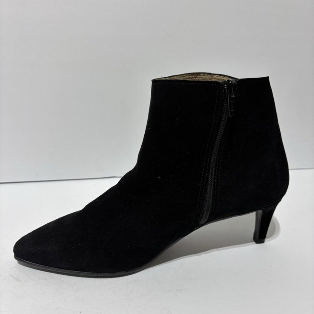 Antonio De Faria Women’s Margot Black Ankle Booties, Size 9.5 M - Picture 2 of 5